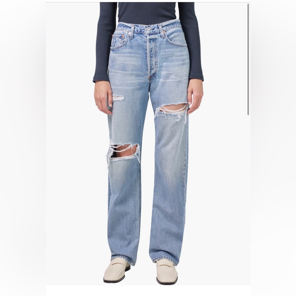 Citizens Of Humanity Light Blue High Rise Jeans